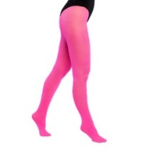Bas Néon Rose – Accessoire Fluo Années 80 - B02230 - Bas & Collants