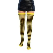 Bas Abeille – Rayures Jaune & Noir - B02250 - Bas & Collants