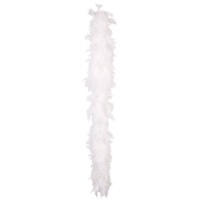 Boa Plumes Blanc 1m80 50g Pas Cher | Fiesta Factory