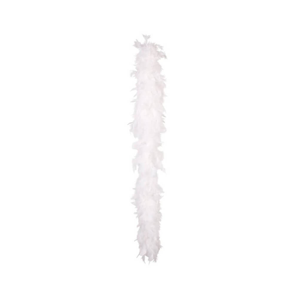 Boa Plumes 1m80 50g Blanc – Accessoire Déguisement Élégant - B52704 - Boas en Plumes