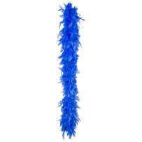 Boa Plumes Bleu Marine 1m80 50g Pas Cher | Fiesta Factory