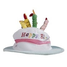 Chapeau Gâteau Adulte Happy Birthday Musical - 70371 - Chapeaux