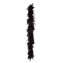 Boa Plumes Noir 1m80 50g Pas Cher | Fiesta Factory