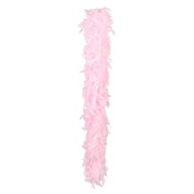 Boa Plumes Rose Pâle 1m80 50g Pas Cher | Fiesta Factory