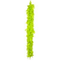 Boa Plumes Vert Pomme 1m80 50g Pas Cher | Fiesta Factory