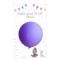 Ballon Géant Violet 90 cm Décoration | Fiesta Factory