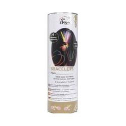 Bracelets fluorescents Lot de 100 - 14700 - Accessoires Fluo & Lumineux
