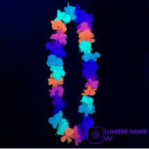 Collier Hawaïen Multicolore Néon – Accessoire Fluo Tropical - 25235 - Colliers & Colliers de Fleurs