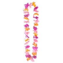 Set Hawaïen Kiki – 5 Pièces Fleurs Tropicales - B52430 - Colliers & Colliers de Fleurs
