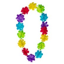 Collier Hawaïen Aloha Multicolore Pas Cher | Fiesta Factory
