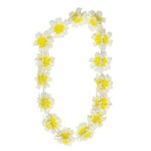 Collier Hawaïen Hibiscus – Fleurs Tropicales - B52408 - Colliers & Colliers de Fleurs