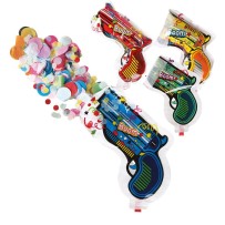 Pistolet à confettis Lot de 4 - 23408 - Confettis