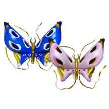 Ballon Papillon Foil 102x76 cm 2 Coloris aléatoire | Fiesta Factory