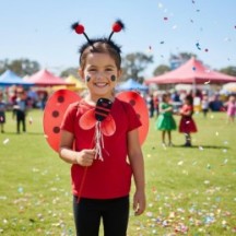 Set Coccinelle 3 Pièces Ailes Tiare Baguette | Fiesta Factory