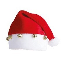 Bonnet de Noël avec Grelots – Adulte - 75750 - Chapeaux