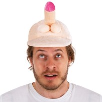 Casquette zizi adulte pas cher – Accessoire humoristique EVG | Fiesta Factory