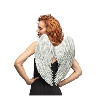 Ailes d’Ange Glam Argent 50 x 55 cm - B52885 - Ailes & Capes