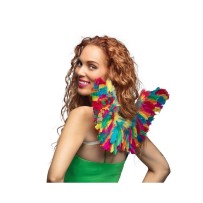 Ailes d’ange Colourful multicolores 35x65 cm pas cher | Fiesta Factory