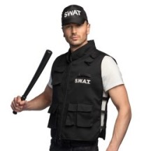 Matraque de police 50 cm accessoire déguisement pas cher | Fiesta Factory