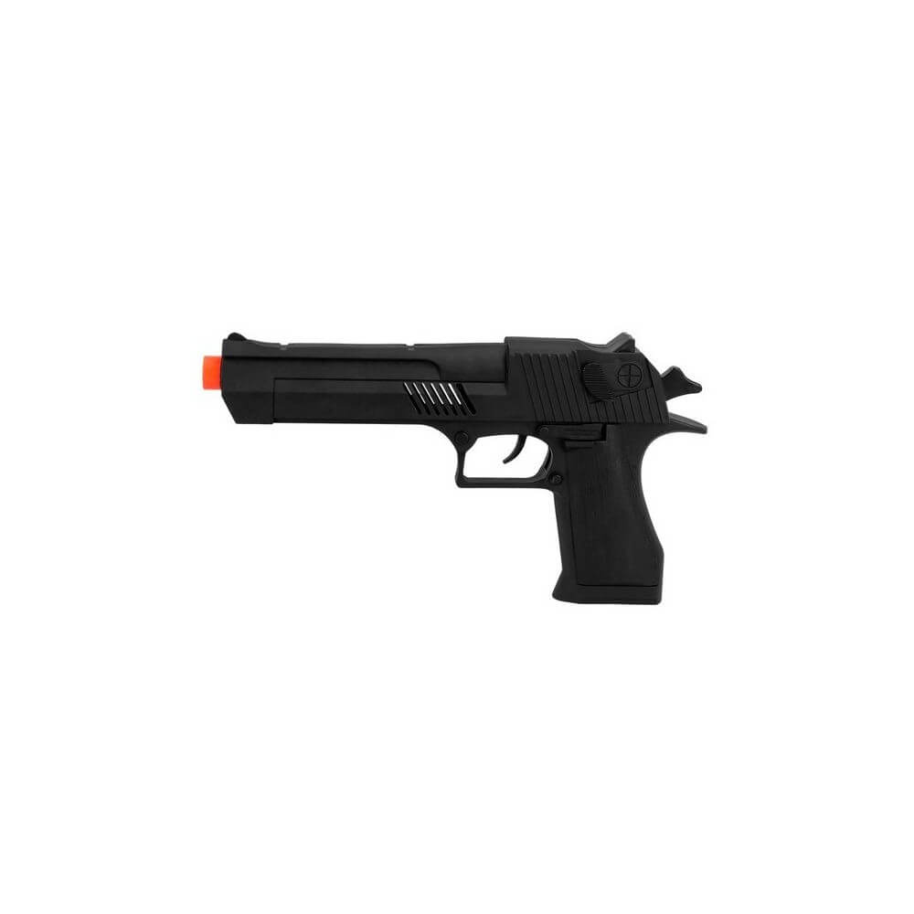 Pistolet de Policier 21 cm – Accessoire Déguisement - B00440 - Armes factices