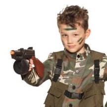 Tommy Gun 49 cm avec Son – Accessoire Déguisement - B00629 - Armes factices