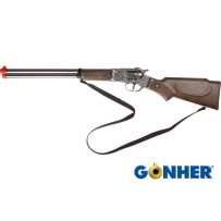 Fusil cow-boy 8 coups effet acier pas cher | Fiesta Factory