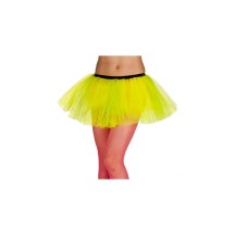 Tutu jaune fluo néon pas cher soirée fluo | Fiesta Factory