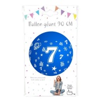 Ballon géant chiffre 7 90 cm pas cher – Fiesta Factory à petit prix