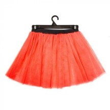 Tutu en Tulle Orange Fluo Néon - B01706 - Costumes adulte