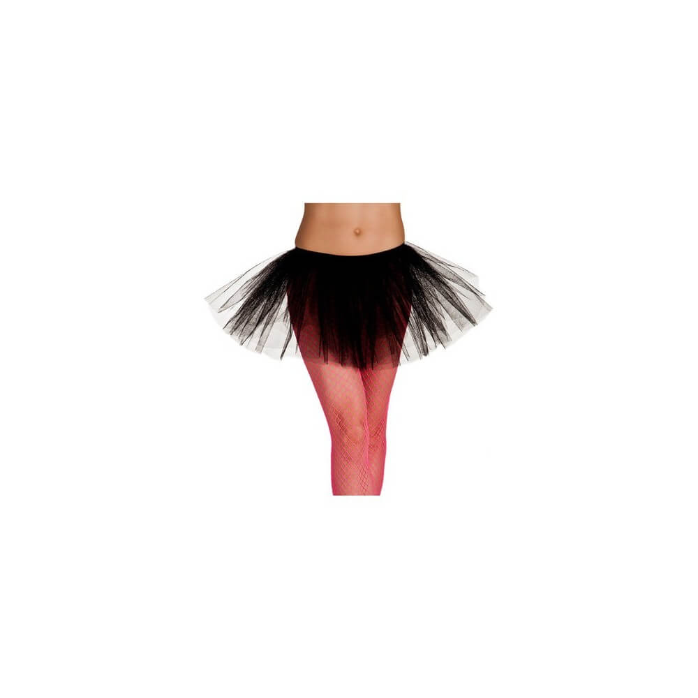 Tutu en Tulle Noir - B01700 - Costumes adulte