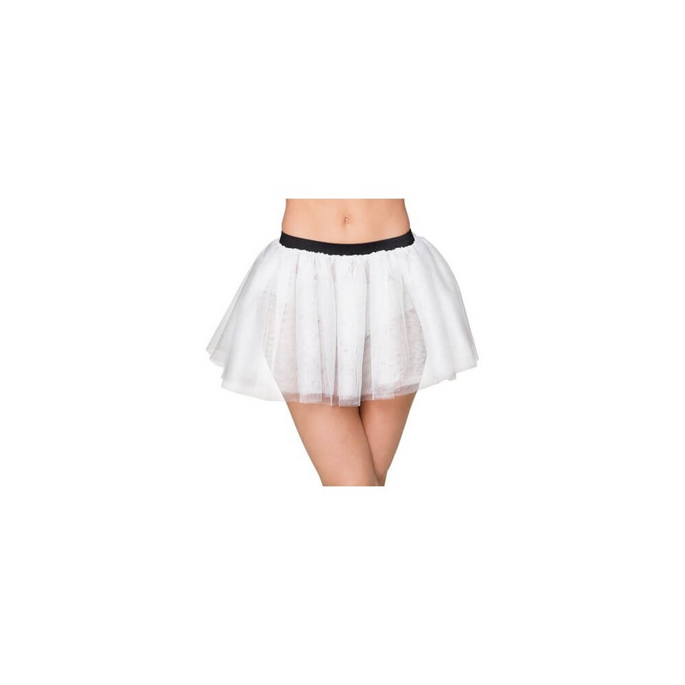 Tutu en Tulle Blanc Adulte - B01709 - Costumes adulte