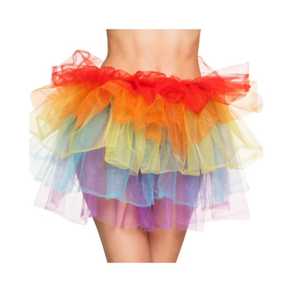 Jupon Arc-en-ciel Multicolore - B01798 - Costumes adulte