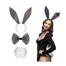 Sparkling Bunny Noir Accessoires Pas Cher | Fiesta Factory