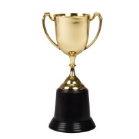 Trophée Coupe Or 22 cm Pas Cher | Fiesta Factory