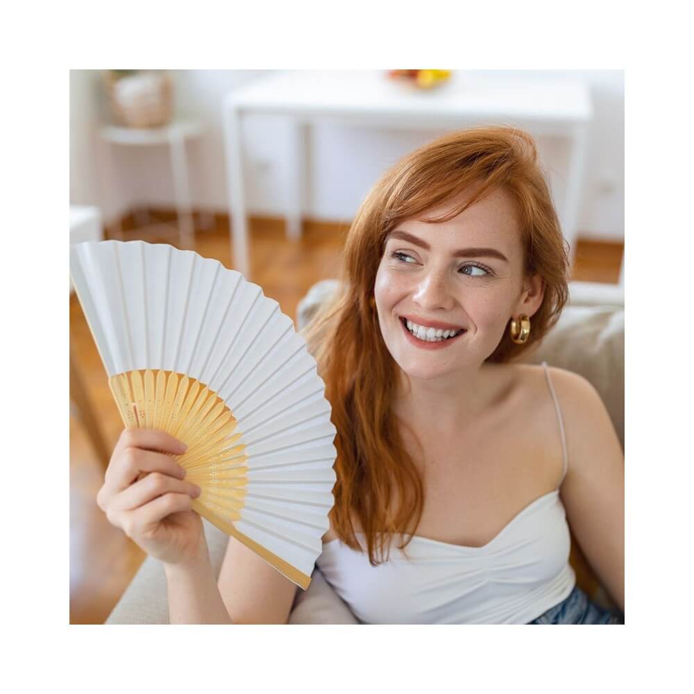 Lot 4 Éventails en Bambou Pas Cher | Fiesta Factory