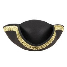 Chapeau feutre tricorne adulte - 91491 - Chapeaux