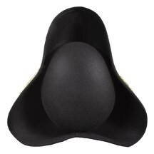 Chapeau feutre tricorne adulte - 91491 - Chapeaux