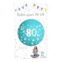 Ballon géant chiffre 80 90 cm pas cher – Fiesta Factory à petit prix