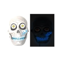 Masque Skull Eyes LED Yeux Mobiles Pas Cher | Fiesta Factory