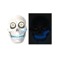 Masque Skull Eyes LED Yeux Mobiles Pas Cher | Fiesta Factory