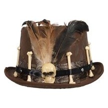 Chapeau Vaudou Adulte – Couleur Aléatoire - 95720 - Chapeaux