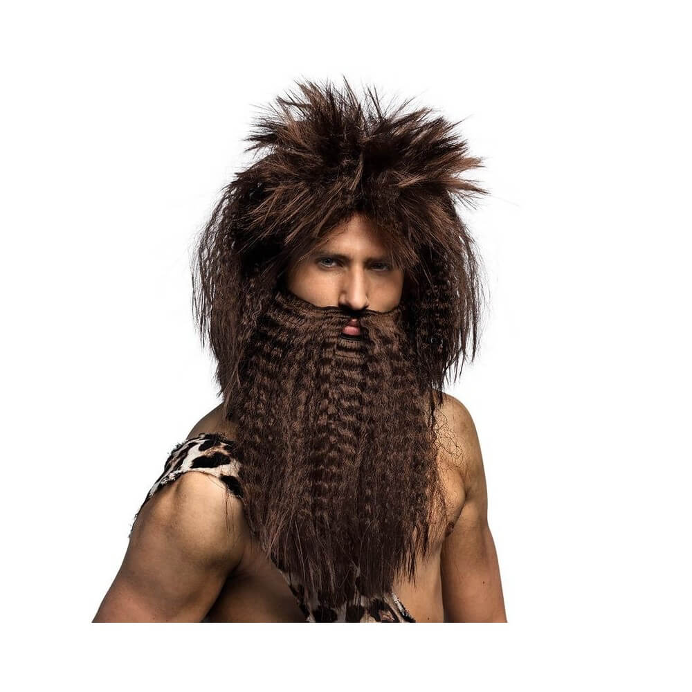 Perruque Caveman avec Barbe – Homme - B86396 - Perruques