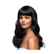 Perruque CHIC Noire pas cher | Perruque Élégante | Fiesta Factory