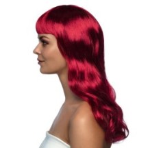 Perruque CHIC Rouge Rubis – Coupe Élégante - B85863 - Perruques