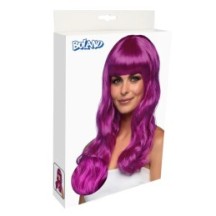 Perruque CHIC Violet pas cher | Perruque Élégante | Fiesta Factory
