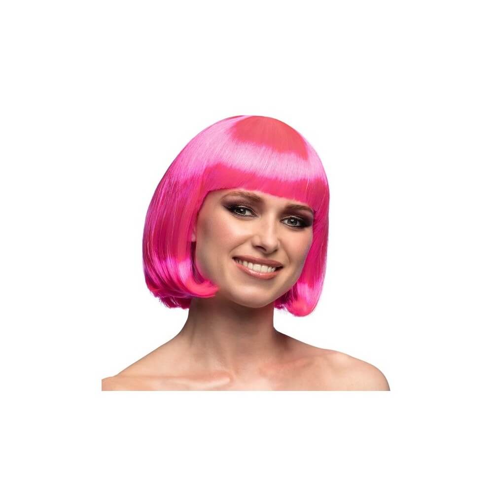 Perruque Cabaret Rose Vif – Glamour - B85890 - Perruques