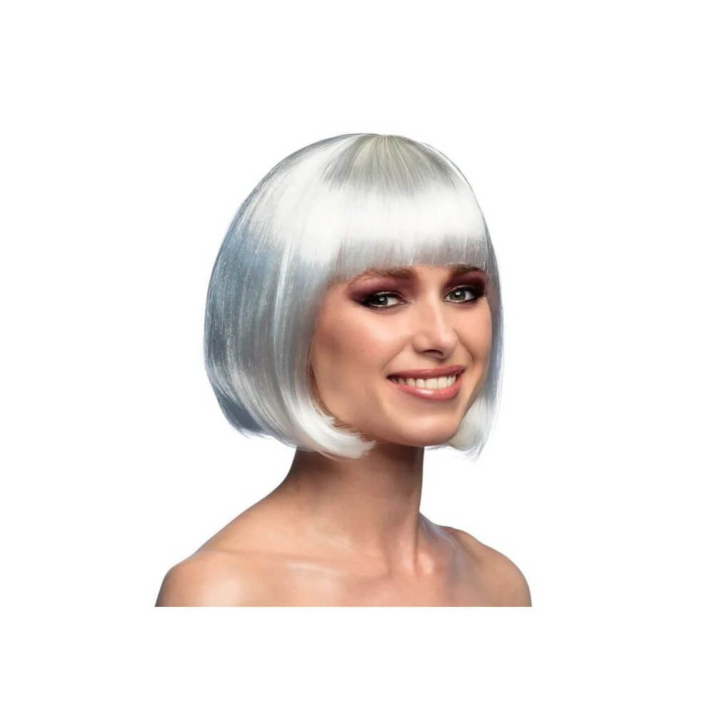 Perruque Cabaret Blanche – Glamour - B85887 - Perruques