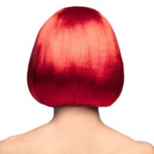 Perruque Cabaret Rouge pas cher | Perruque Glamour | Fiesta Factory