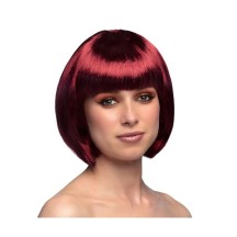 Perruque Cabaret Acajou pas cher | Perruque Glamour | Fiesta Factory