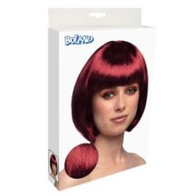 Perruque Cabaret Acajou pas cher | Perruque Glamour | Fiesta Factory